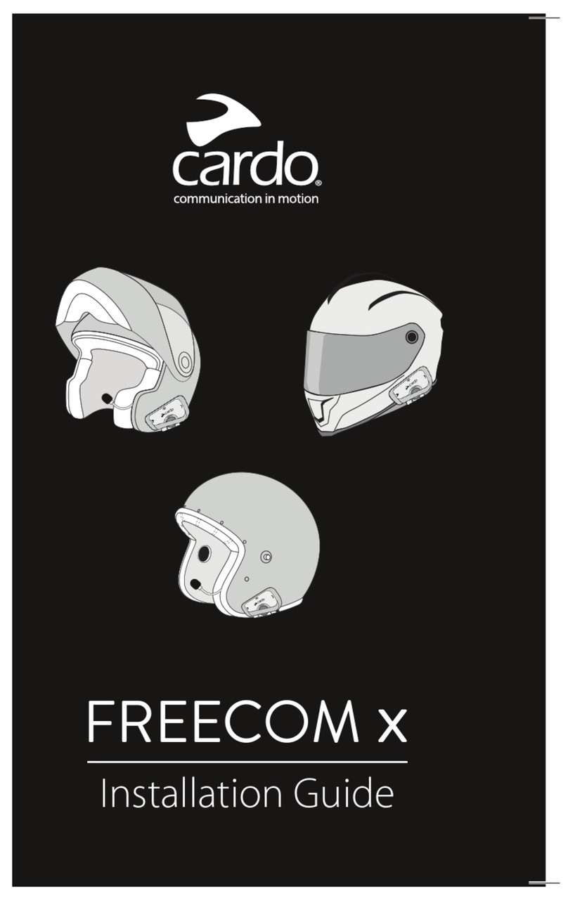 Cardo Systems FREECOM X User manual