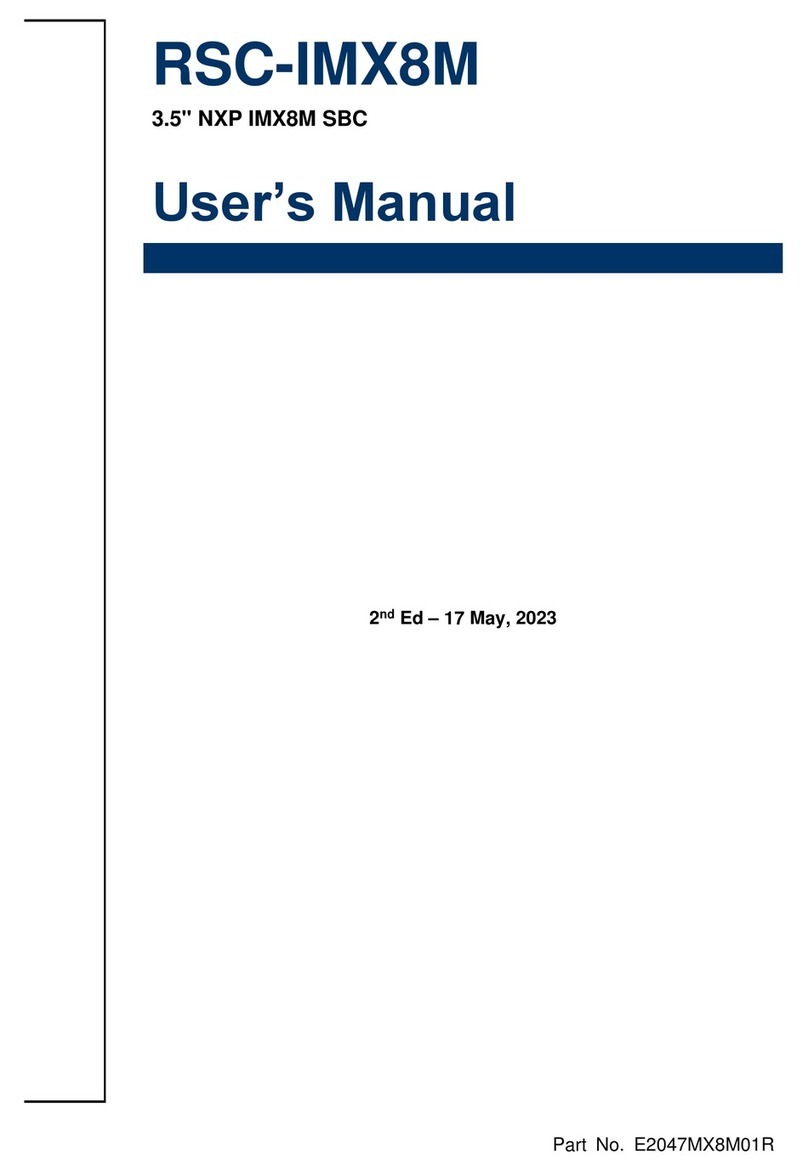 Avalue Technology RSC-IMX8M user manual