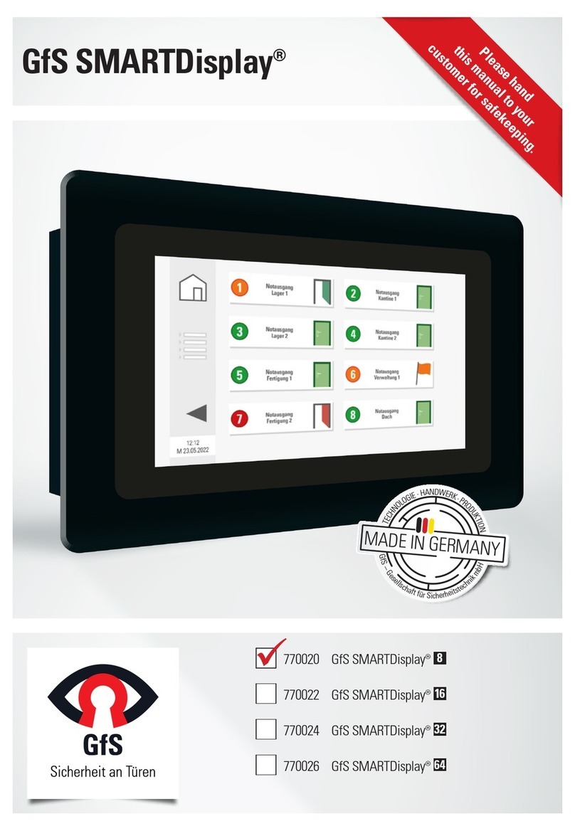 GFS SMARTDisplay manual