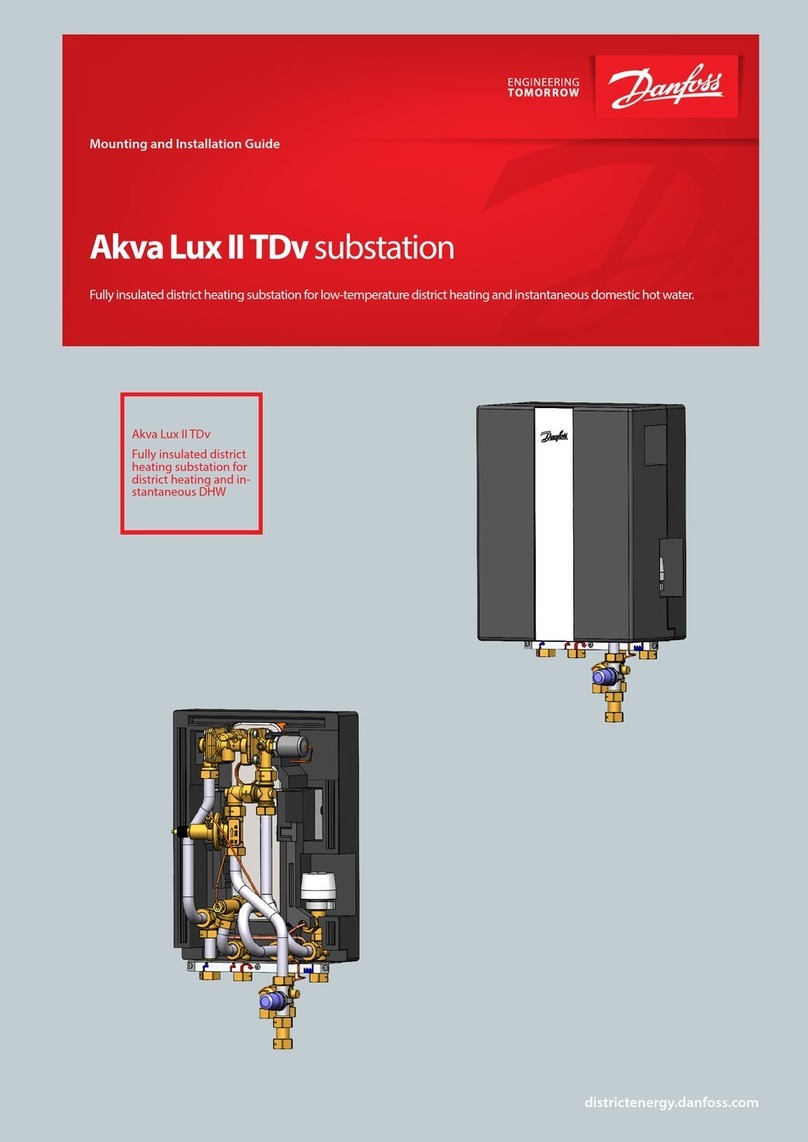 Danfoss Akva Lux II TDv User manual Danfoss Akva Lux II TDv User manual