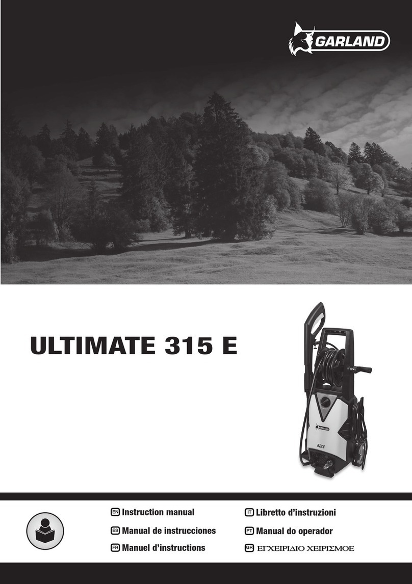 Garland Ultimate 315 E-V15 instruction manual