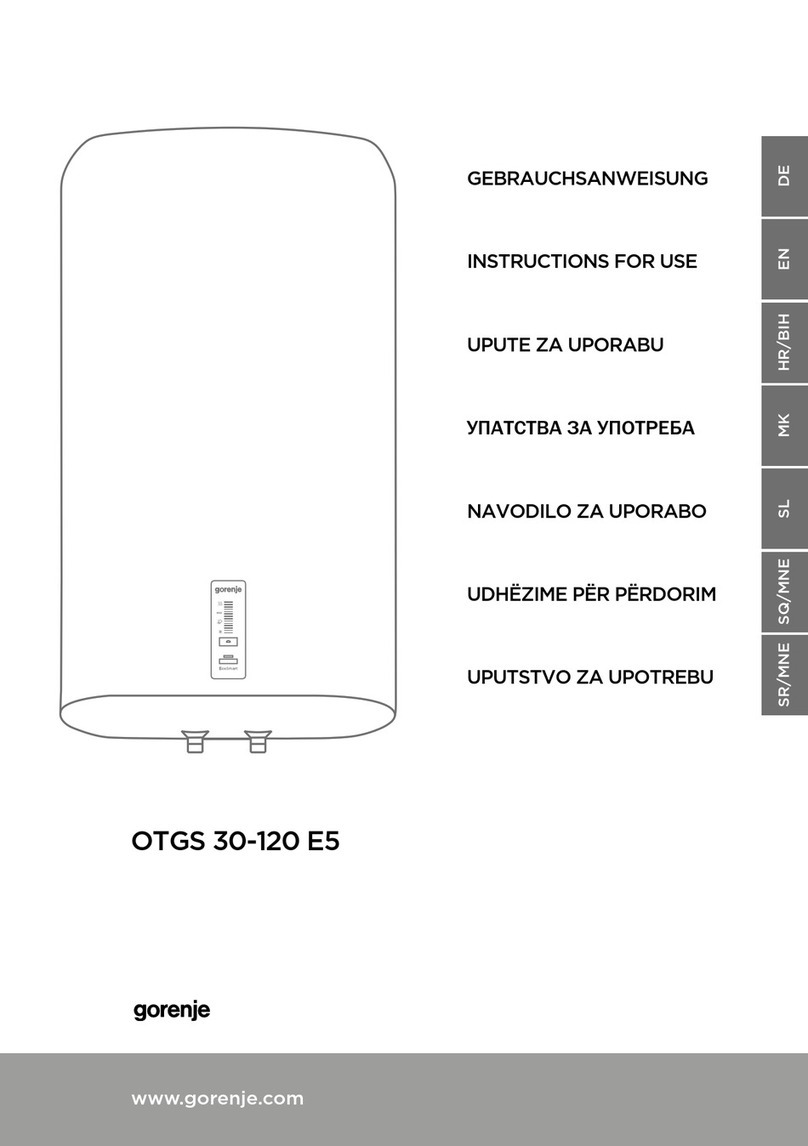 Gorenje OTGS 30 E5 Instructions for use