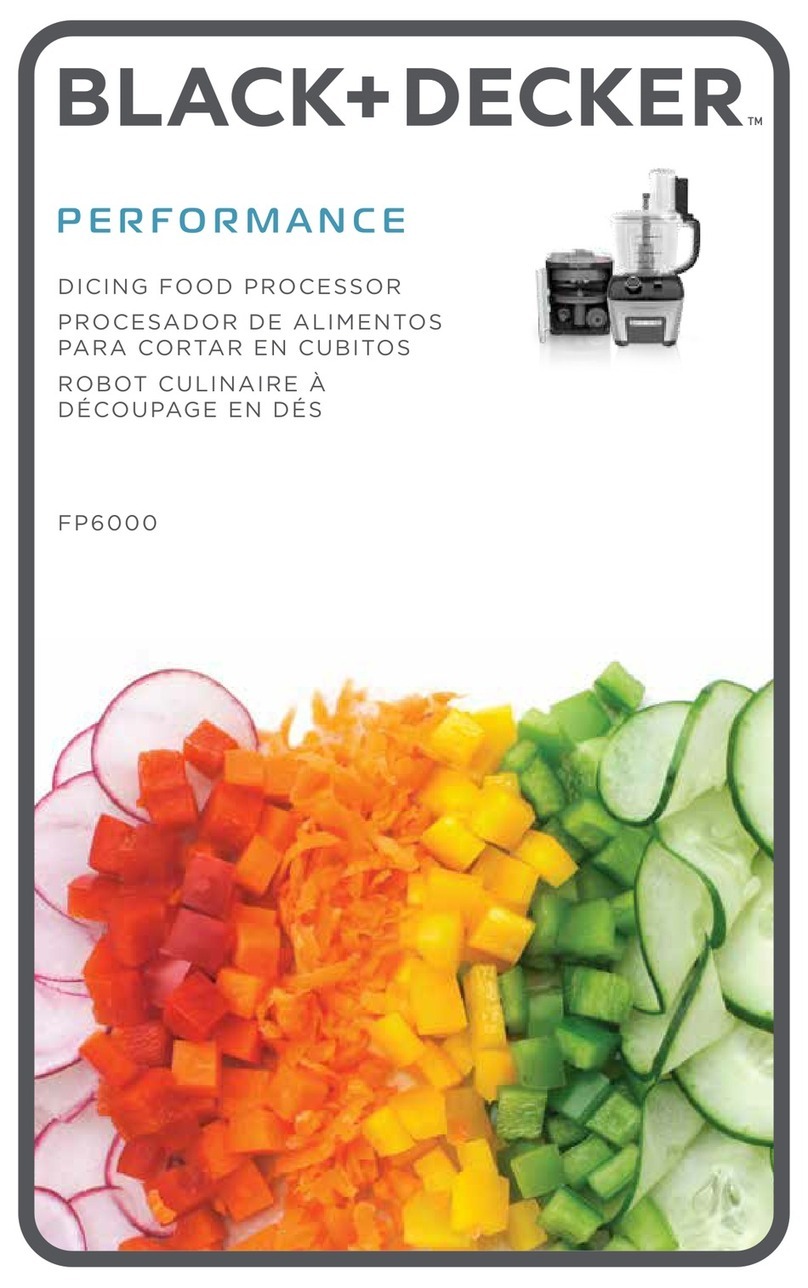 Black & Decker Performance FP6000 User manual