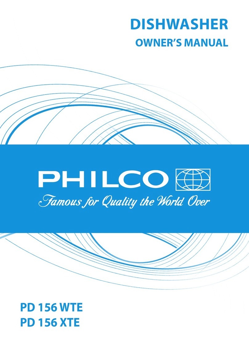 Philco PD 156 WTE owner's manual