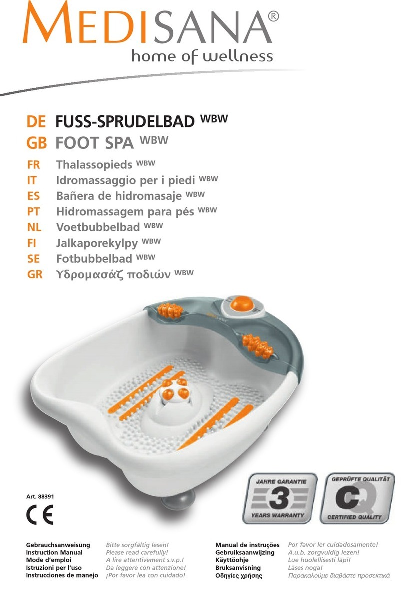 Medisana 88391 instruction manual