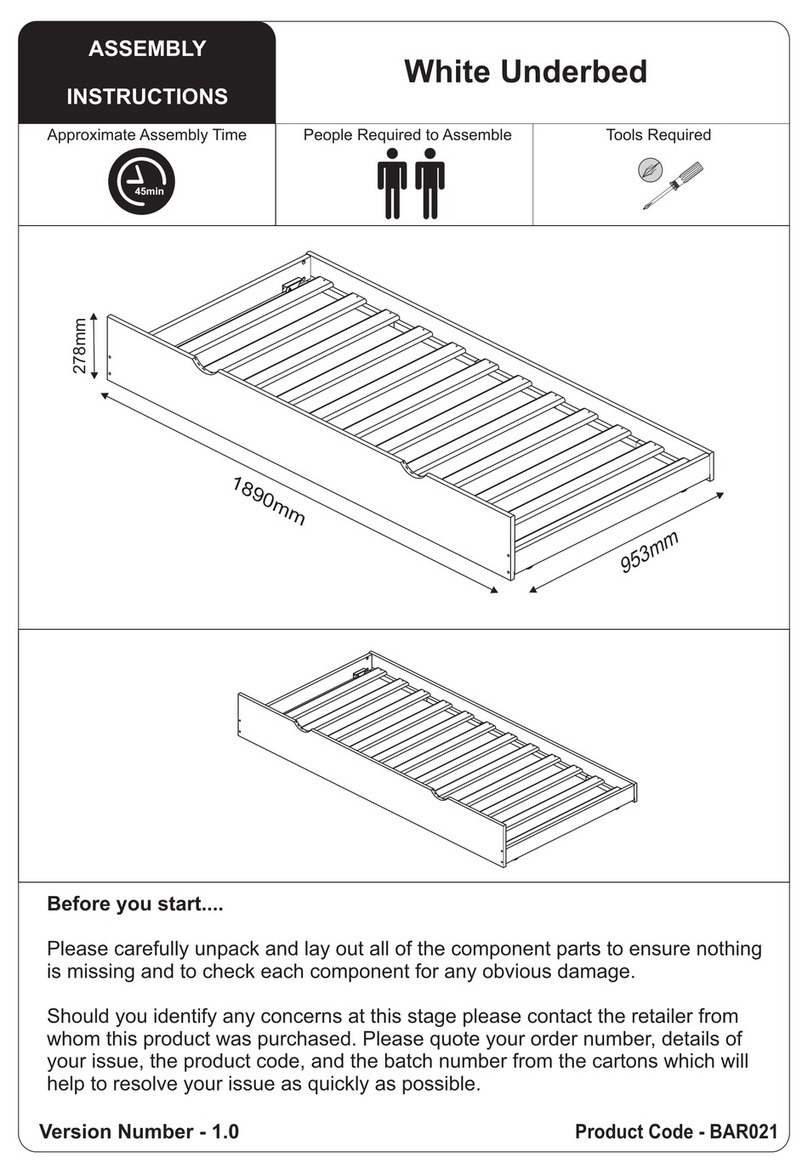 Julian Bowen Limited BAR021 User manual Julian Bowen Limited BAR021 User manual
