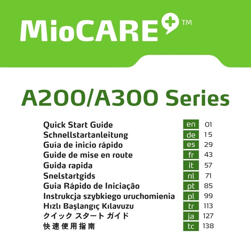 MIO-CARE A200 Series quick start guide MIO-CARE A200 Series quick start guide