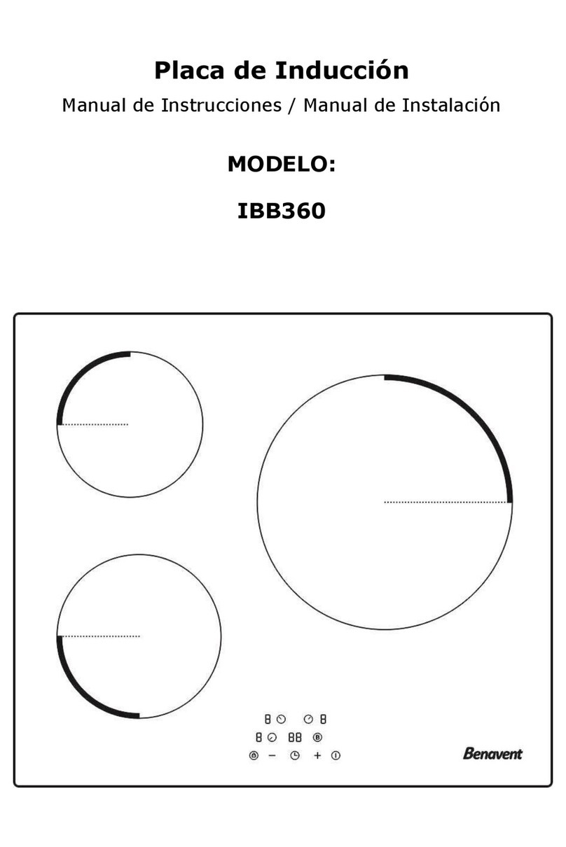 Benavent IBB360 instruction manual