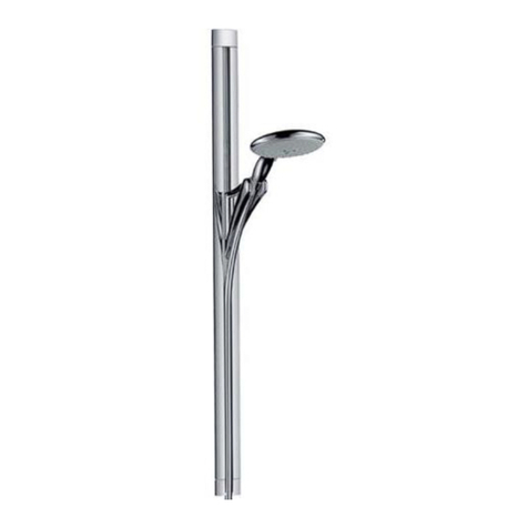 Hans Grohe Raindance Unica 27874 1 Series Installation/User Instructions/Warranty Hans Grohe Raindance Unica 27874 1 Series Installation/User Instructions/Warranty