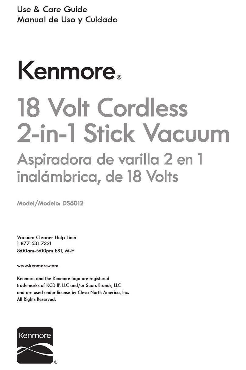 Kenmore DS6012 User manual