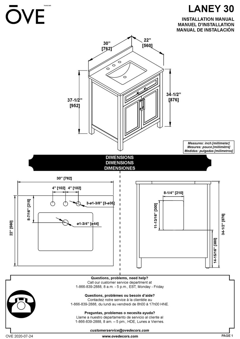 OVE LANEY 30 installation manual