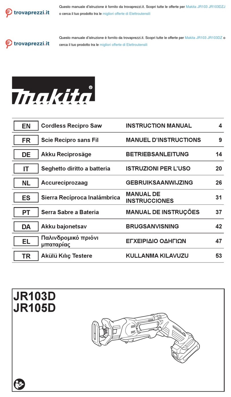 Makita JR103 instruction manual