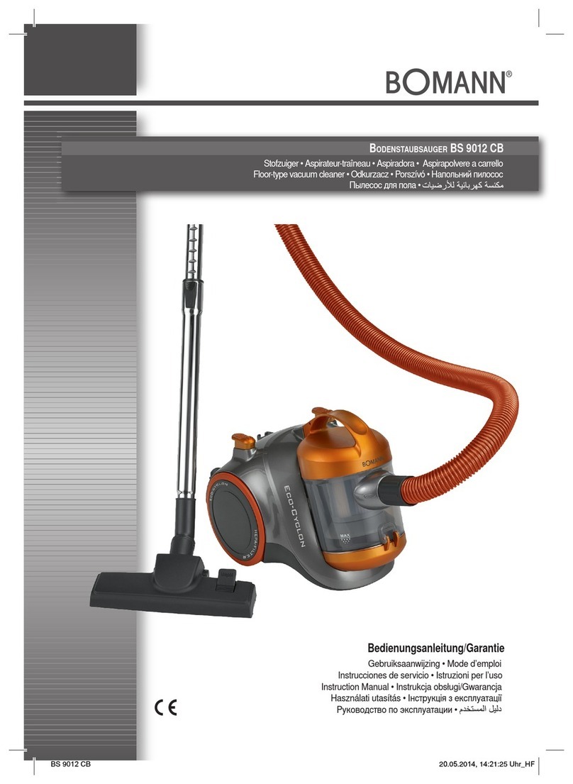 BOMANN BS 9012 CB instruction manual