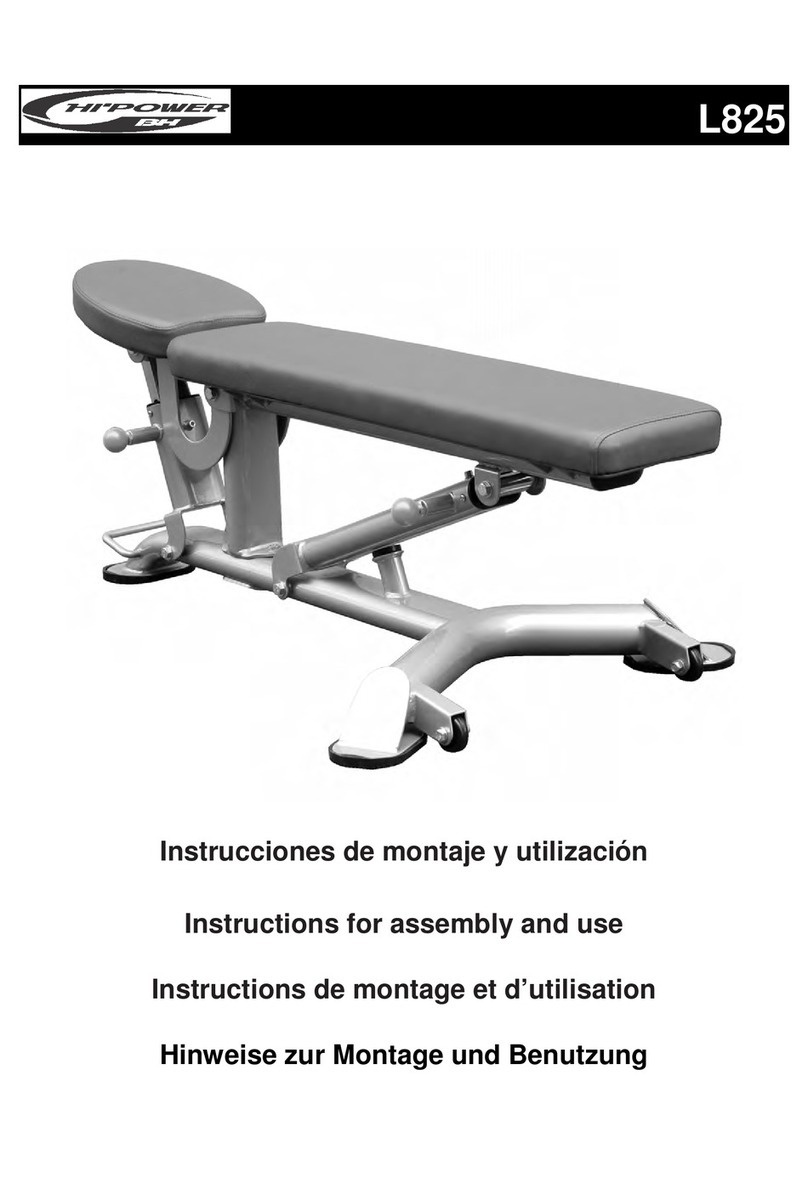BH Hipower L825 Instructions for assembly and use