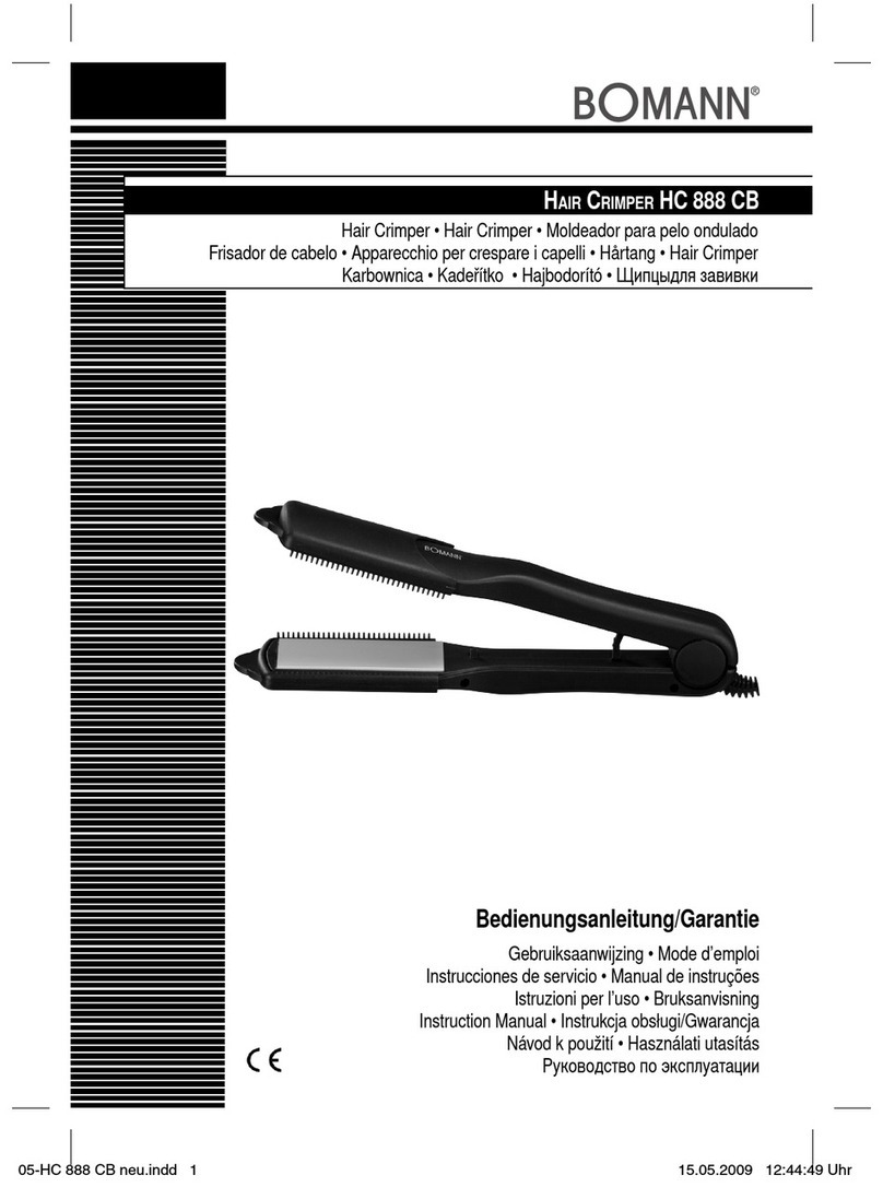 BOMANN HC 888 CB instruction manual
