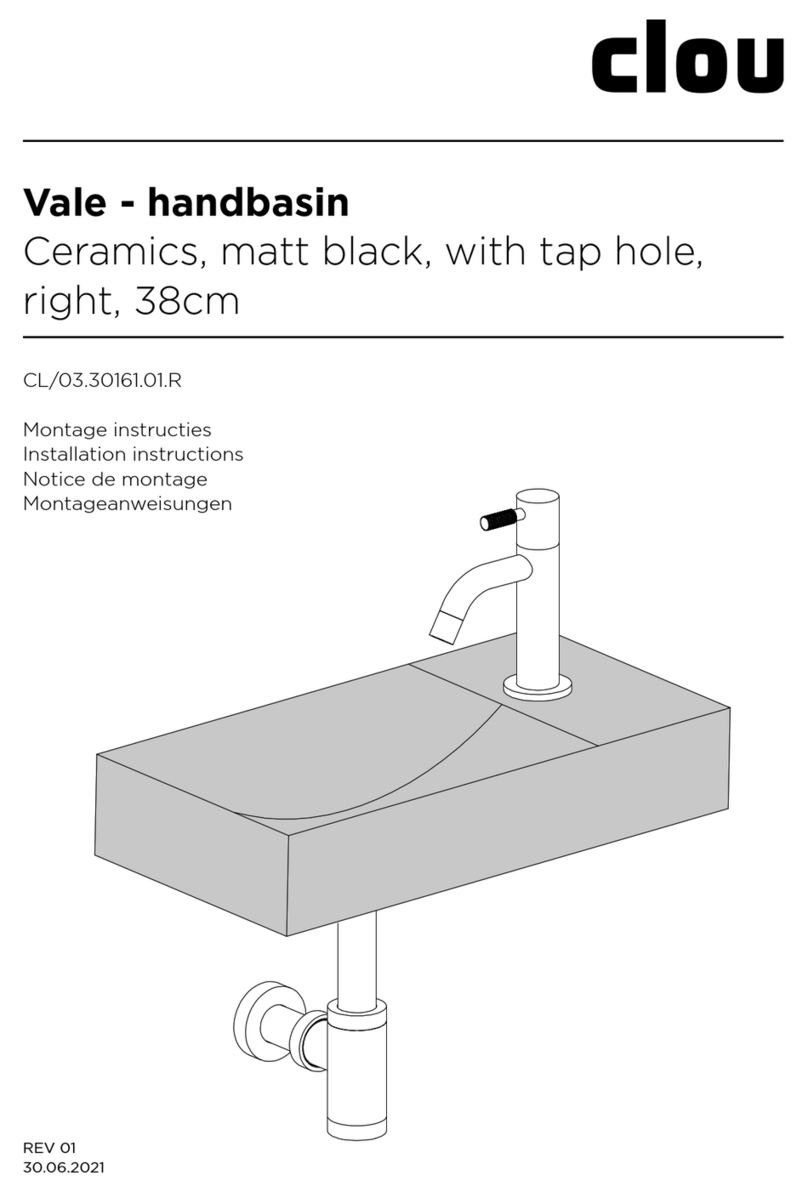 Clou Vale CL/03.30161.01.R User manual