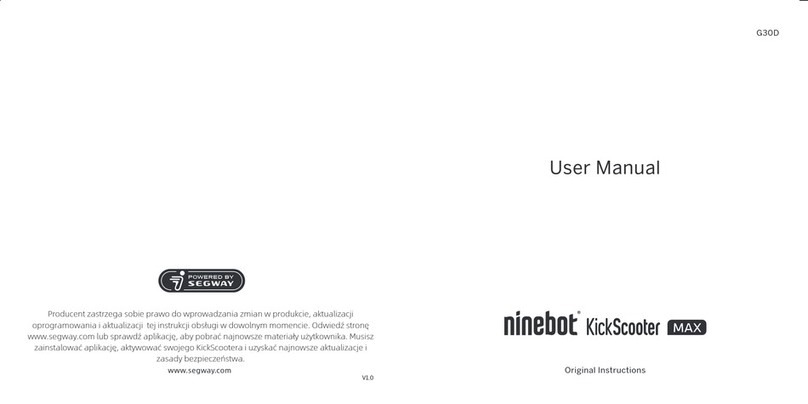 Segway G30D User manual