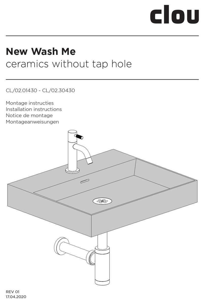 Clou New Wash Me CL/02.01430 User manual Clou New Wash Me CL/02.01430 User manual
