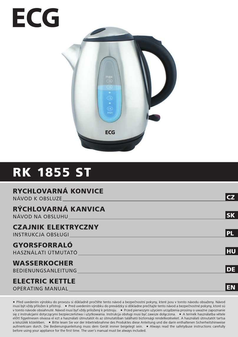 ECG RK 1855 ST User manual