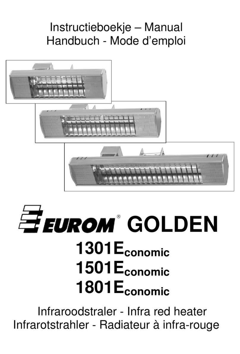 EUROM GOLDEN 1301E conomic User manual
