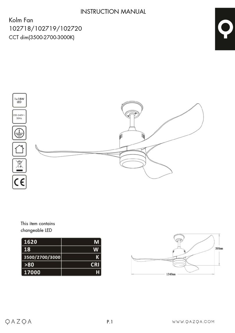 Qazqa 102718 User manual Qazqa 102718 User manual