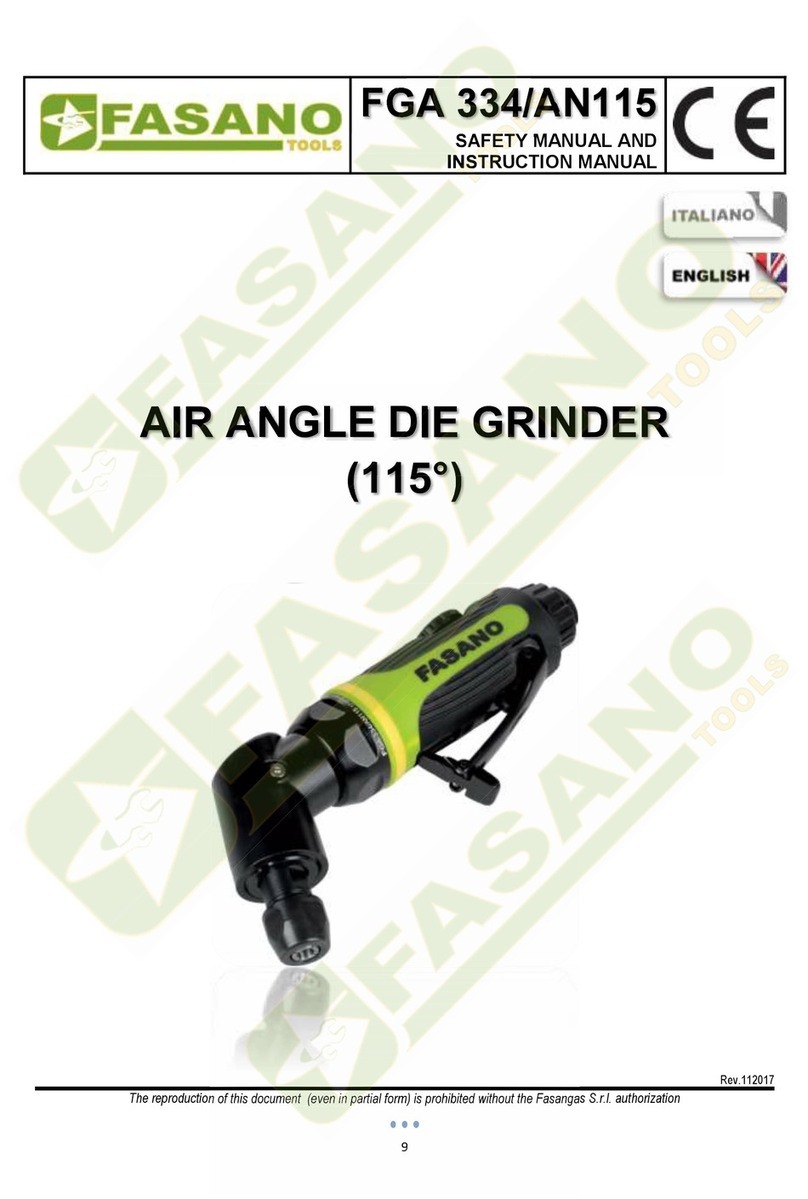 FASANO TOOLS FGA 334/AN115 instructions