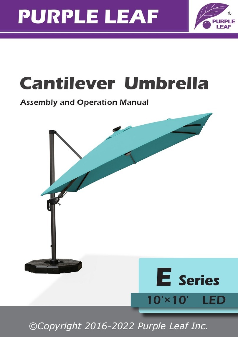 PURPLE LEAF E Series Assembly and operation manual