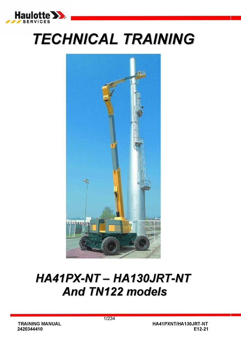 Haulotte HA41PX-NT Technical training