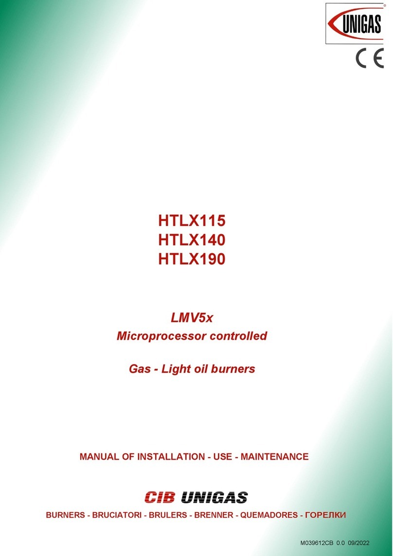 CIB UNIGAS HTLX115 User manual