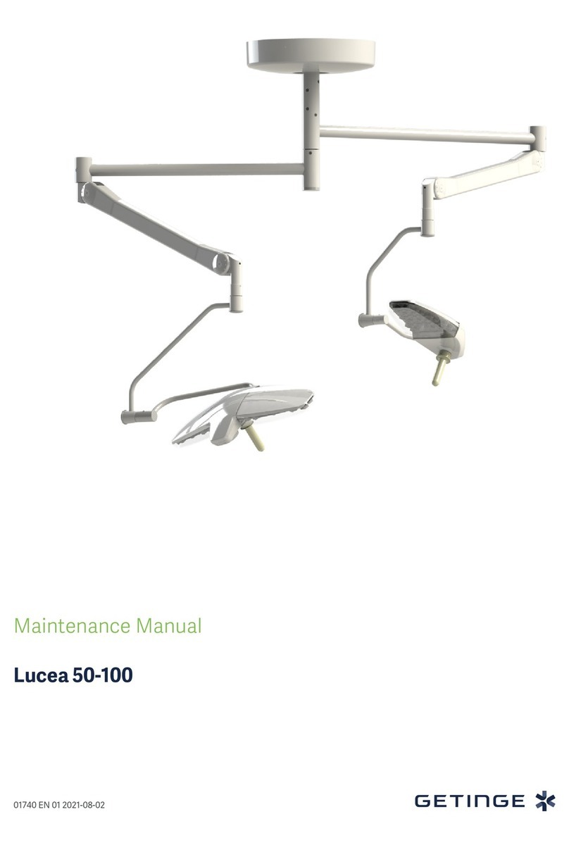 Getinge Lucea 50 User manual