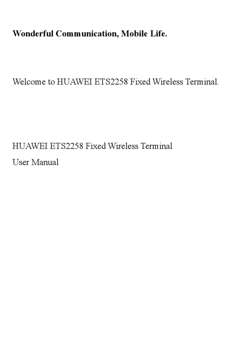 Huawei ETS2258 User manual