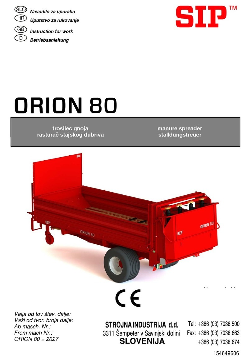 SIP ORION 80 User manual