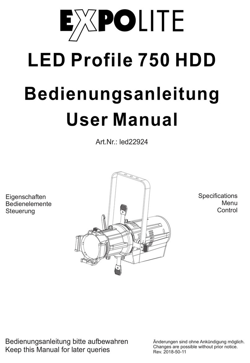 Expolite led22924 user manual