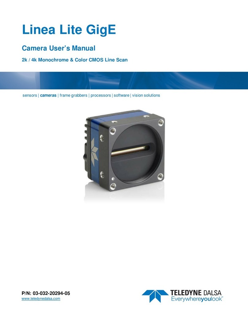 Dalsa Linea Lite GigE Series User manual