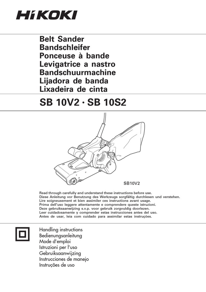 HIKOKI SB 10S2 Handling instructions