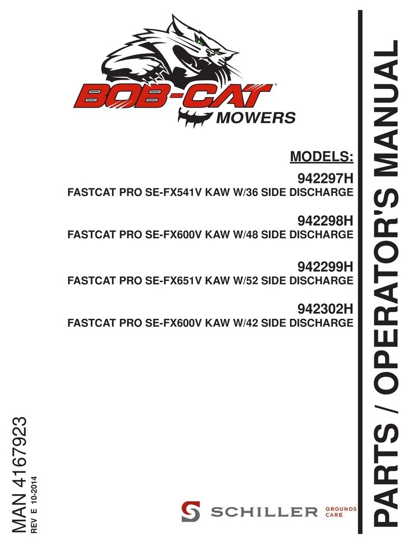 Schiller BOB-CAT FASTCAT PRO SE-FX541V User manual