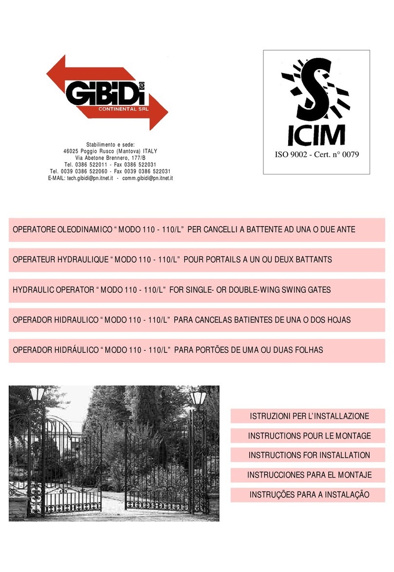 GiBiDi MODO 110 Guide
