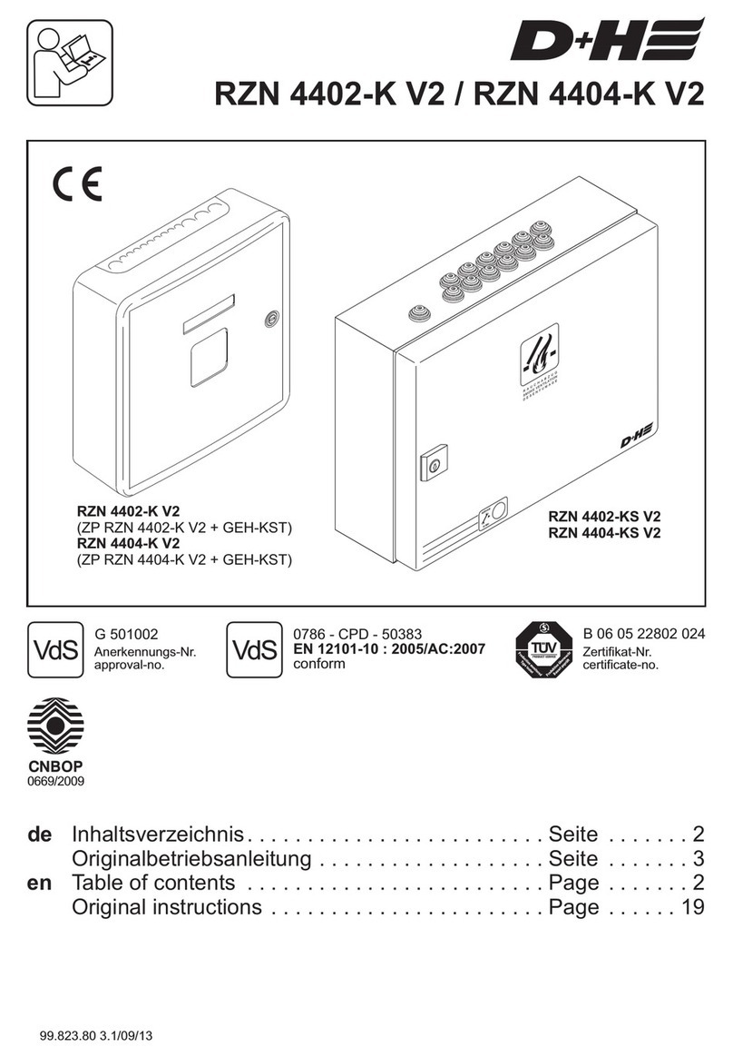 D+H RZN 4402-KS V2 Original instructions