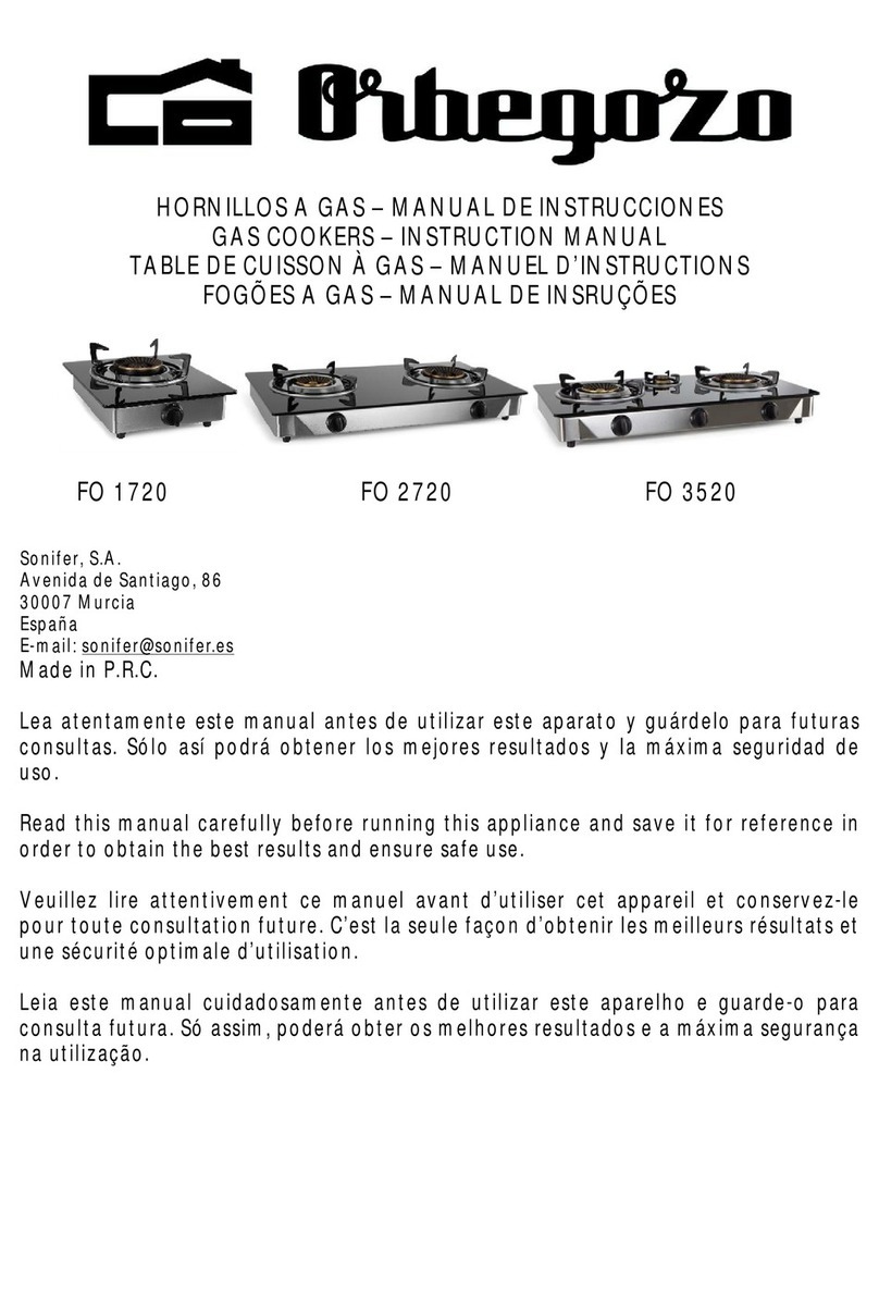 Orbegozo FO 1720 instruction manual