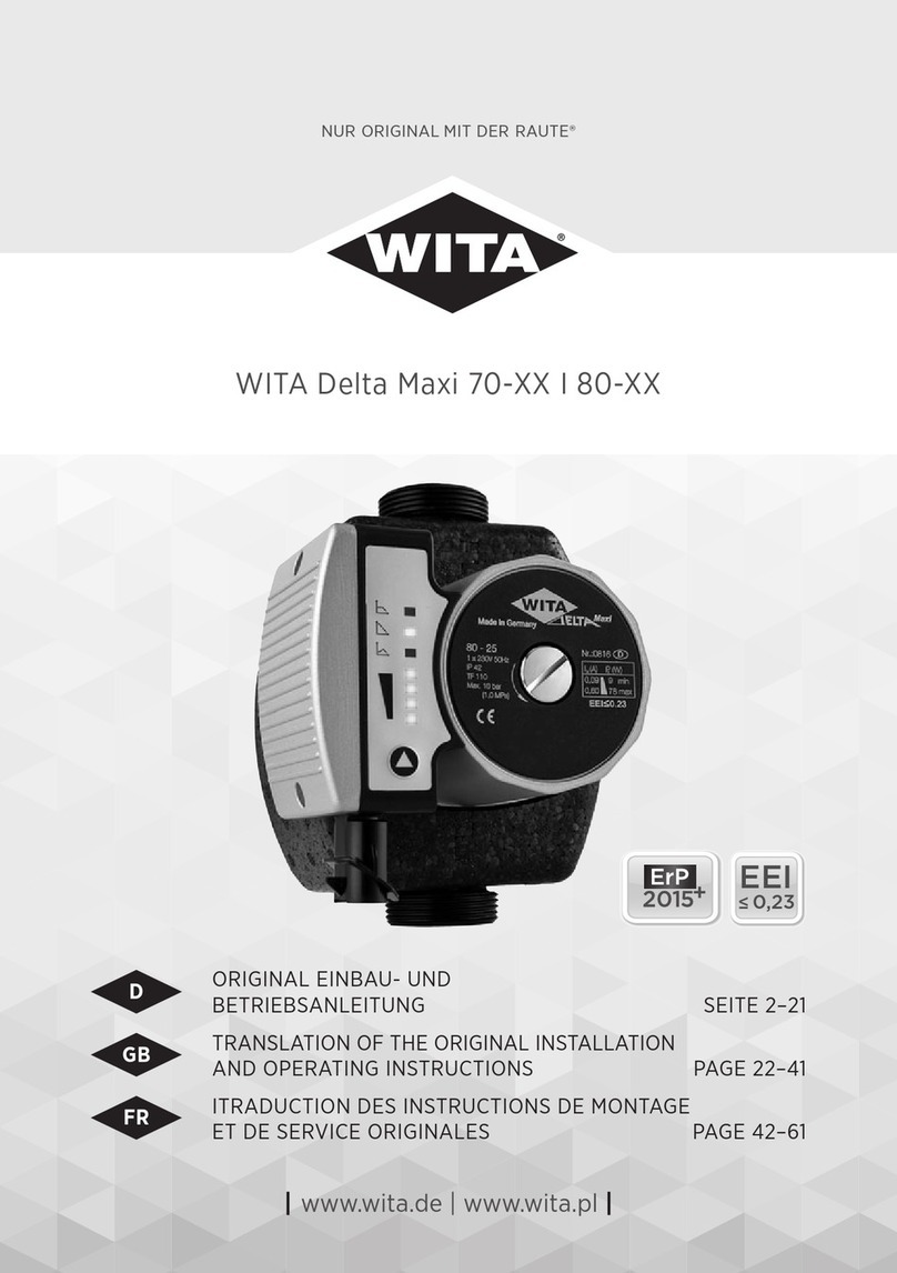 WITA Delta Maxi 70 Series User manual