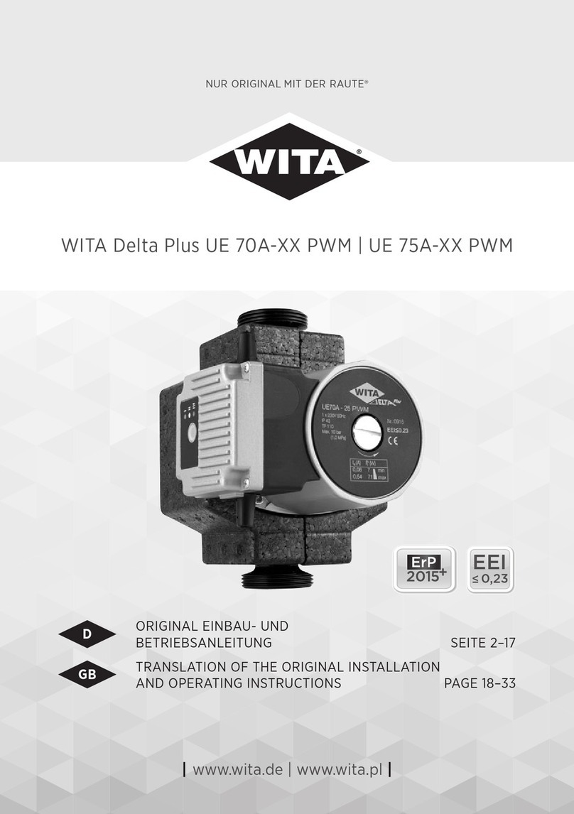 WITA Delta Plus UE 70A-XX PWM User manual