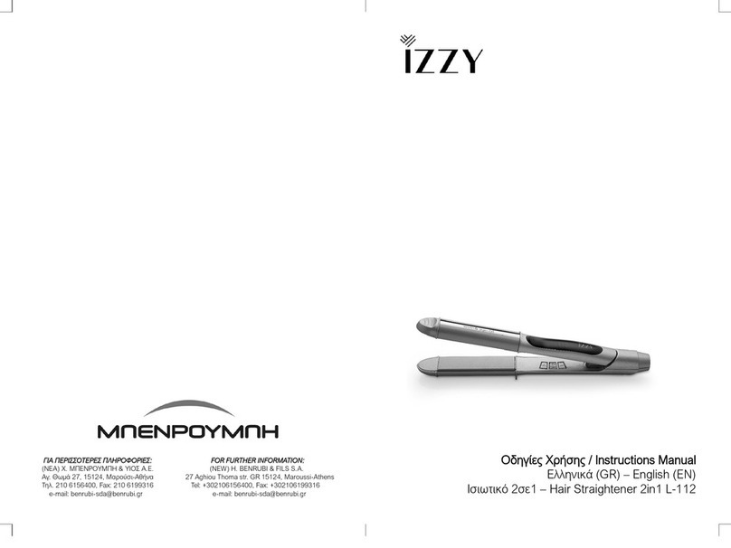 izzy L-112 instruction manual