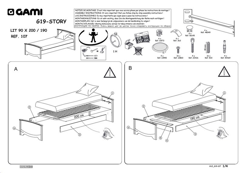 Gami G19-STORY Assembly instructions Gami G19-STORY Assembly instructions