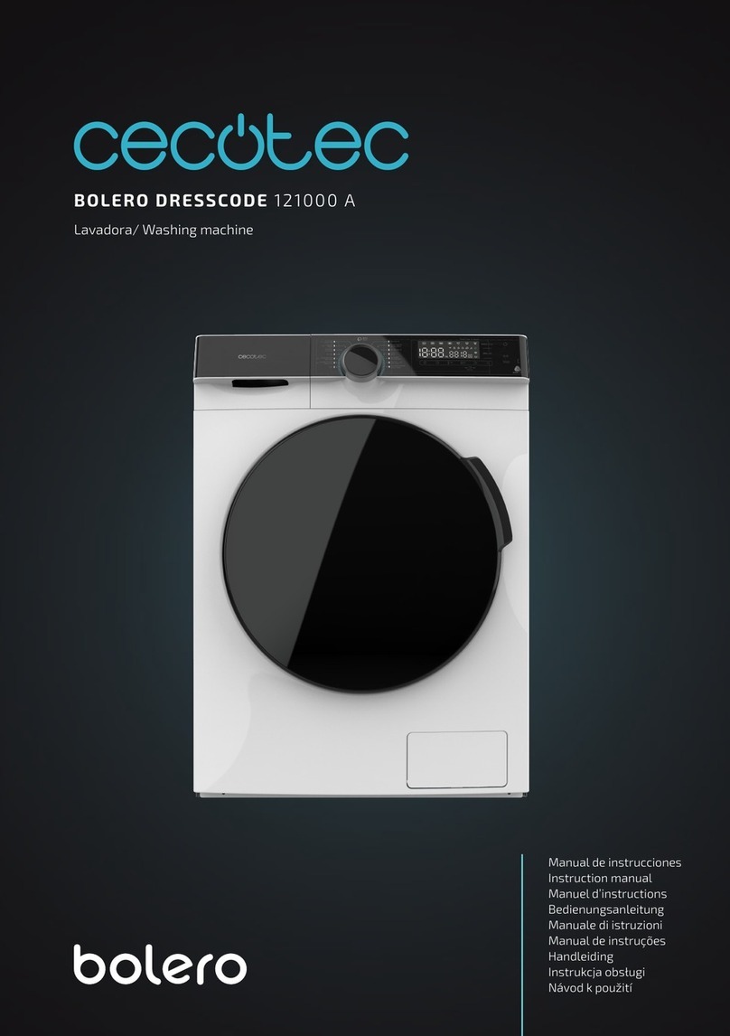 cecotec BOLERO DRESSCODE 121000 A instruction manual