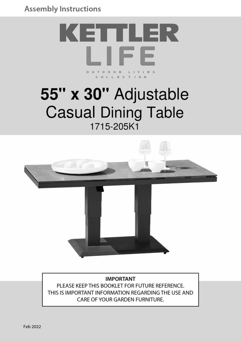 Kettler LIFE 1715-205K1 Assembly instructions