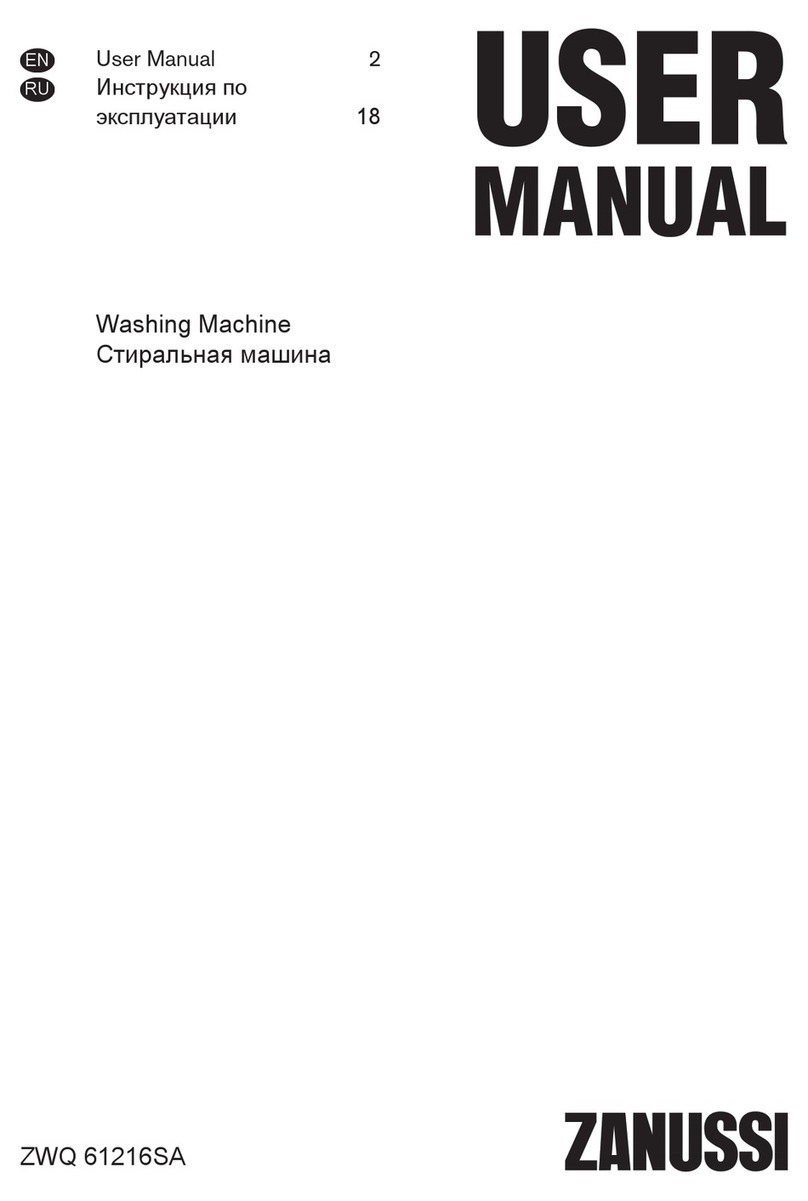 Zanussi ZWQ 61216SA User manual