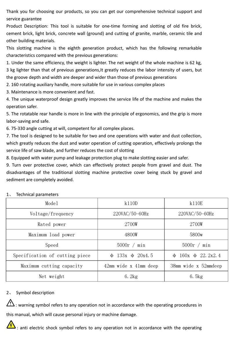 VEVOR k110D User manual