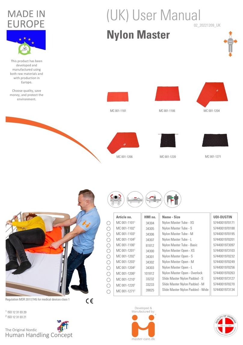 Mastercare Nylon Master MC 001-11011 User manual Mastercare Nylon Master MC 001-11011 User manual