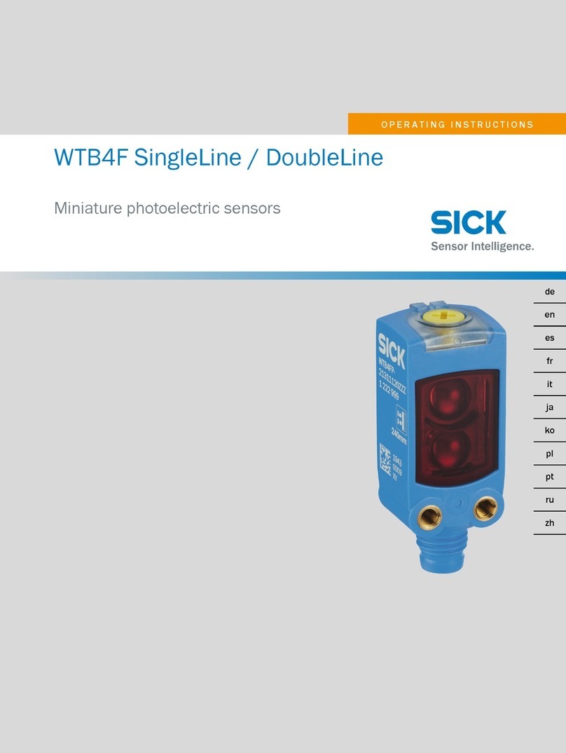 SICK WTB4F User manual