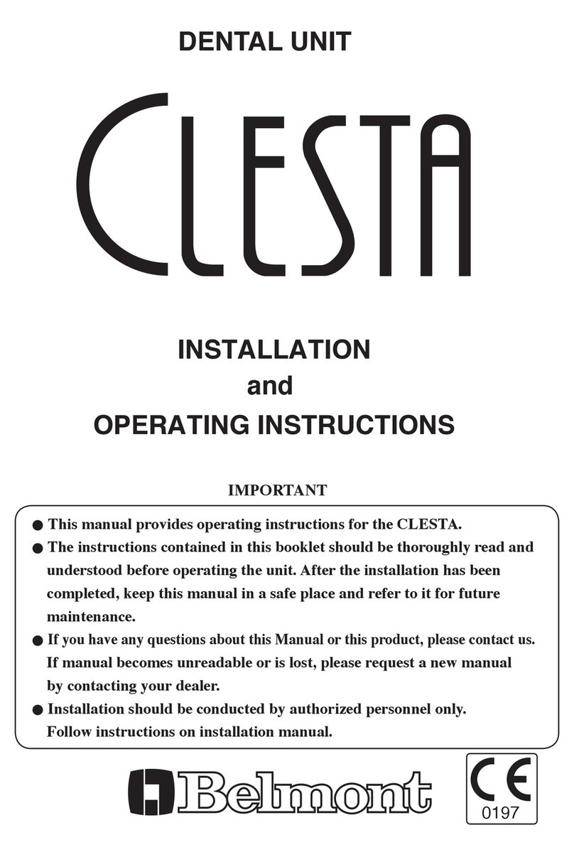 Belmont Clesta Installation and operating instructions